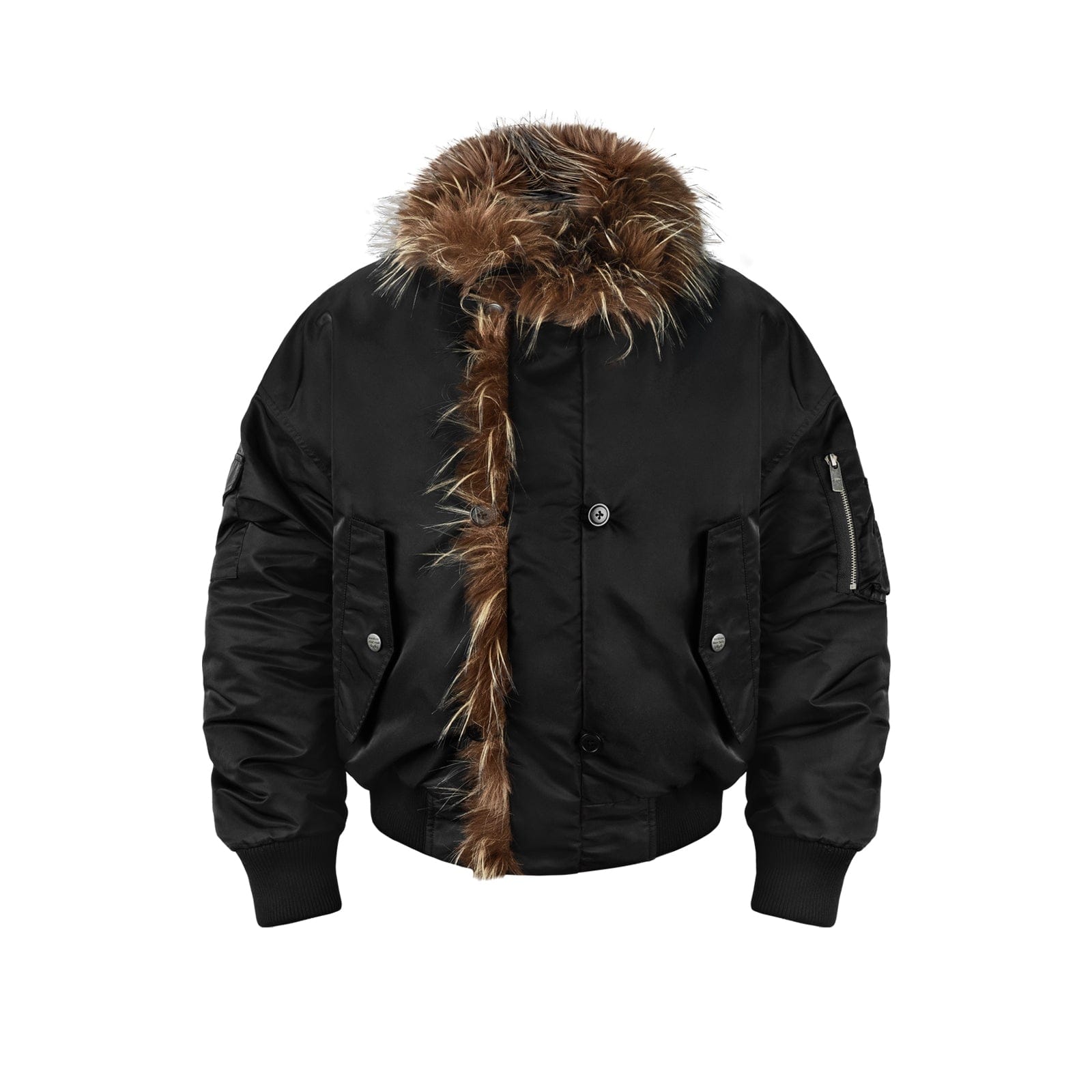 Black / NOV 23 -20:00 JST COMING SOON Faux Fur Collar Jacket