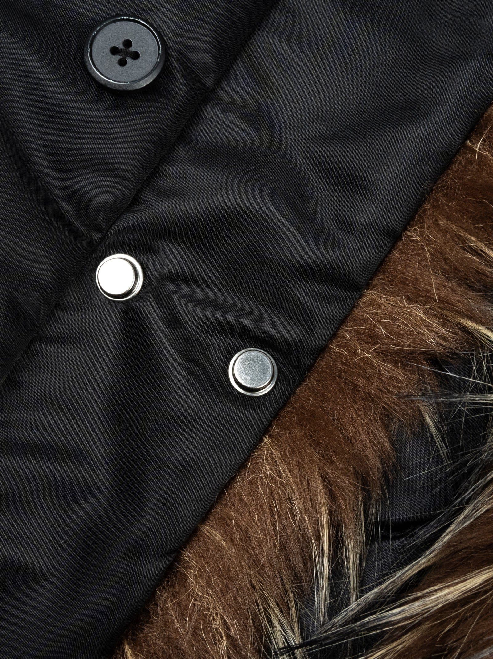 Black / NOV 23 -20:00 JST COMING SOON Faux Fur Collar Jacket