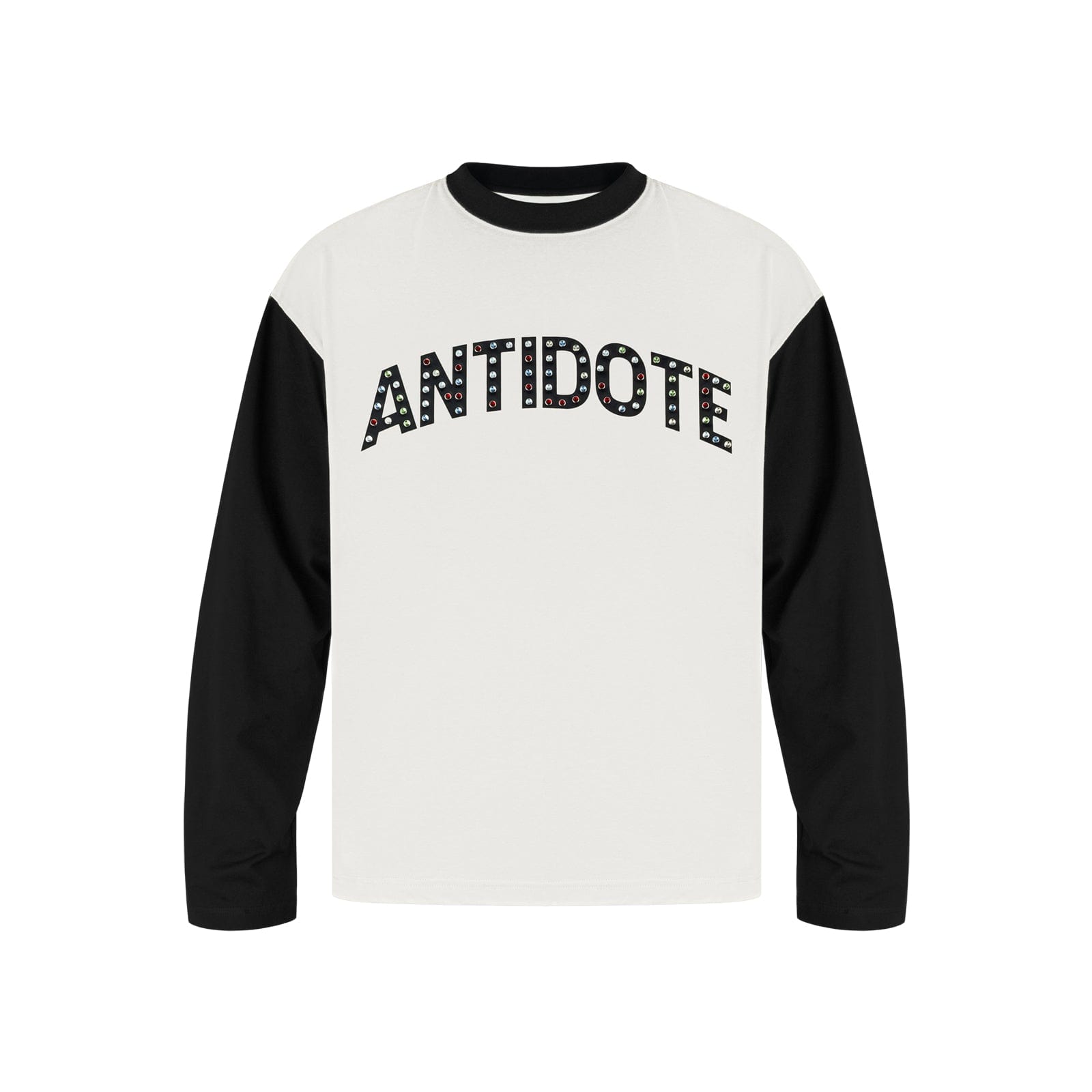 Black & White / S Gemstone Long Sleeve Tee