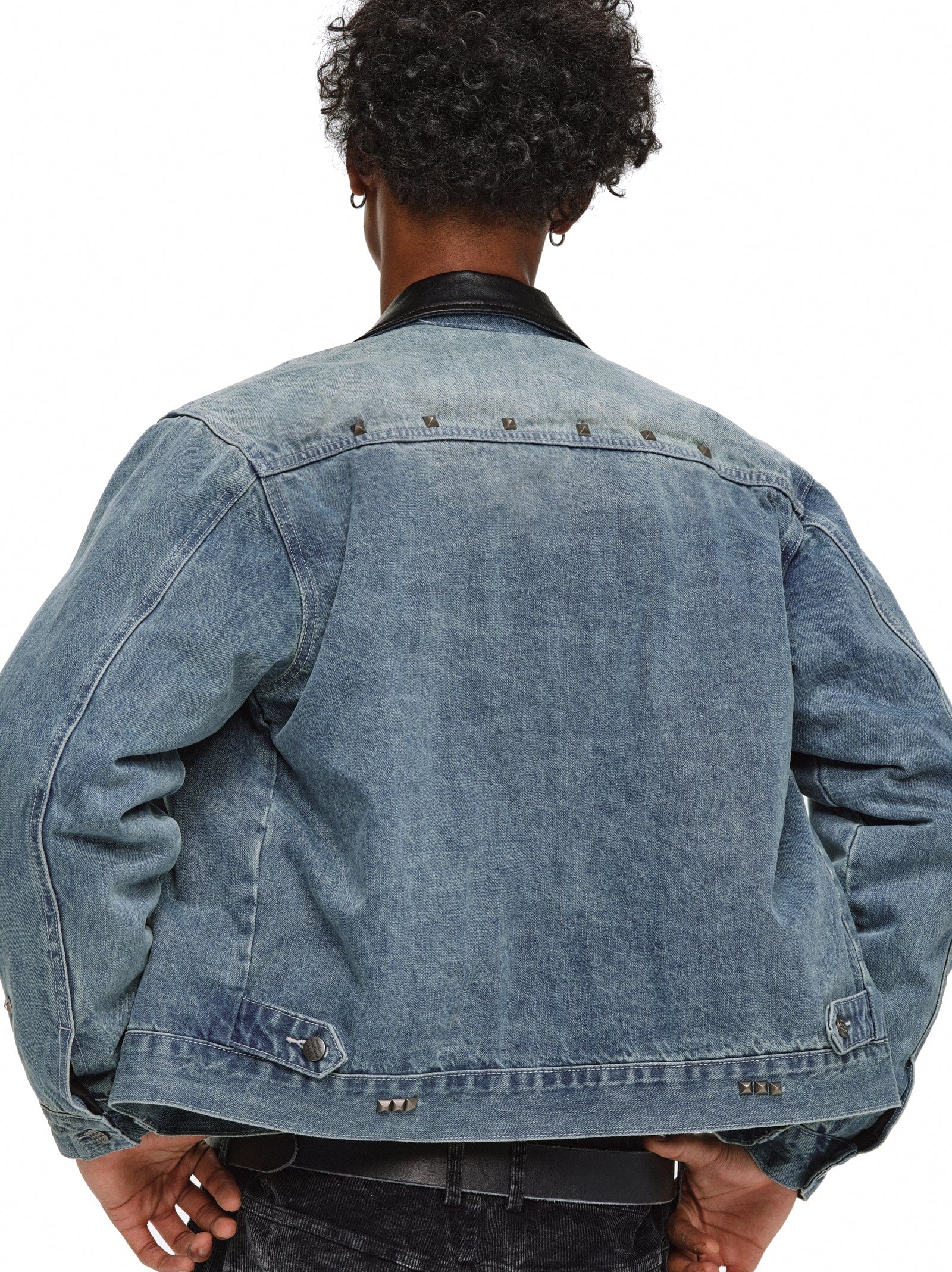 Blue / NOV 23 -20:00 JST COMING SOON Heavyweight Vintage-Wash Denim Down Jacket