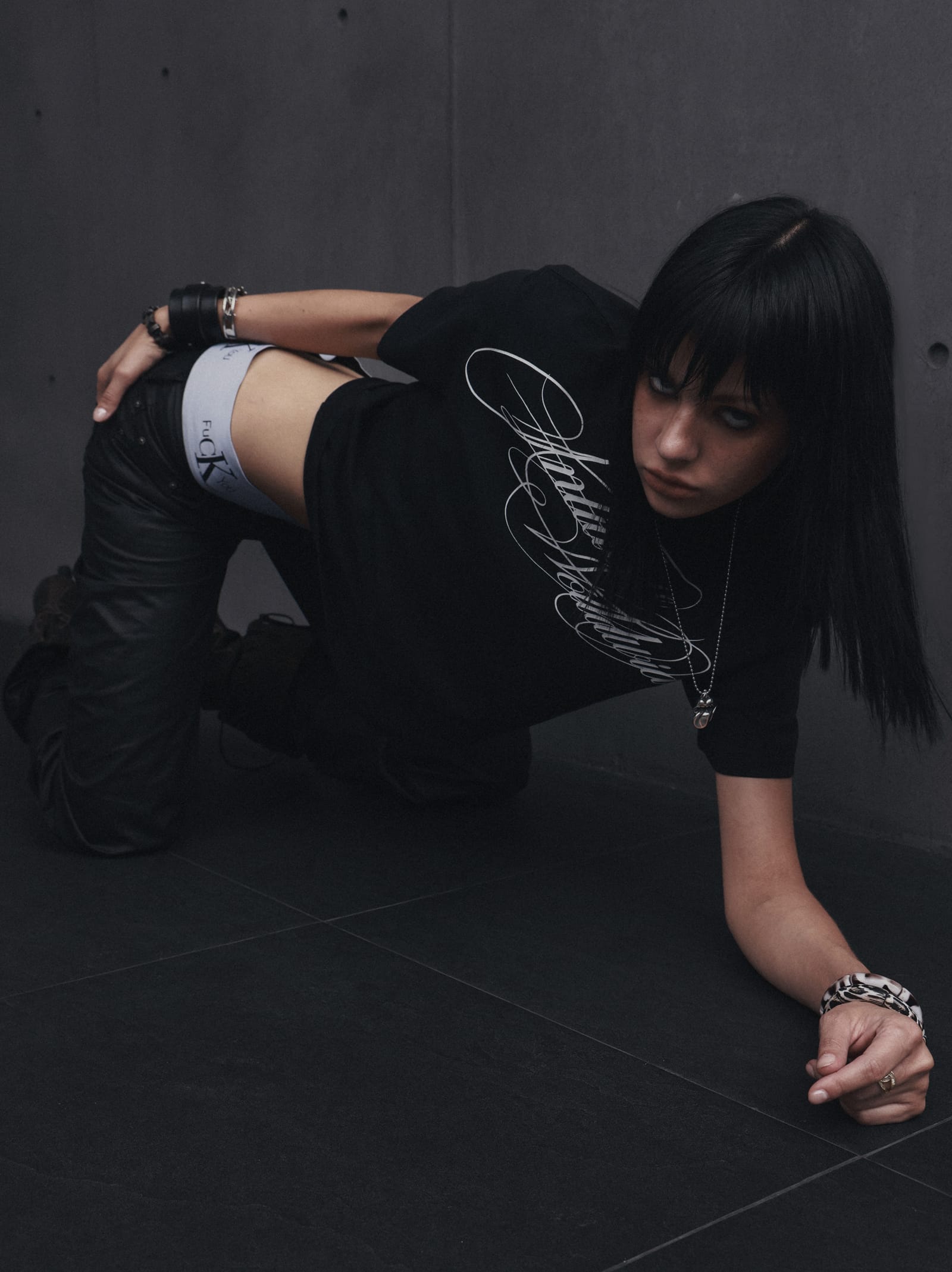Printed Logo Classic Fit Tee