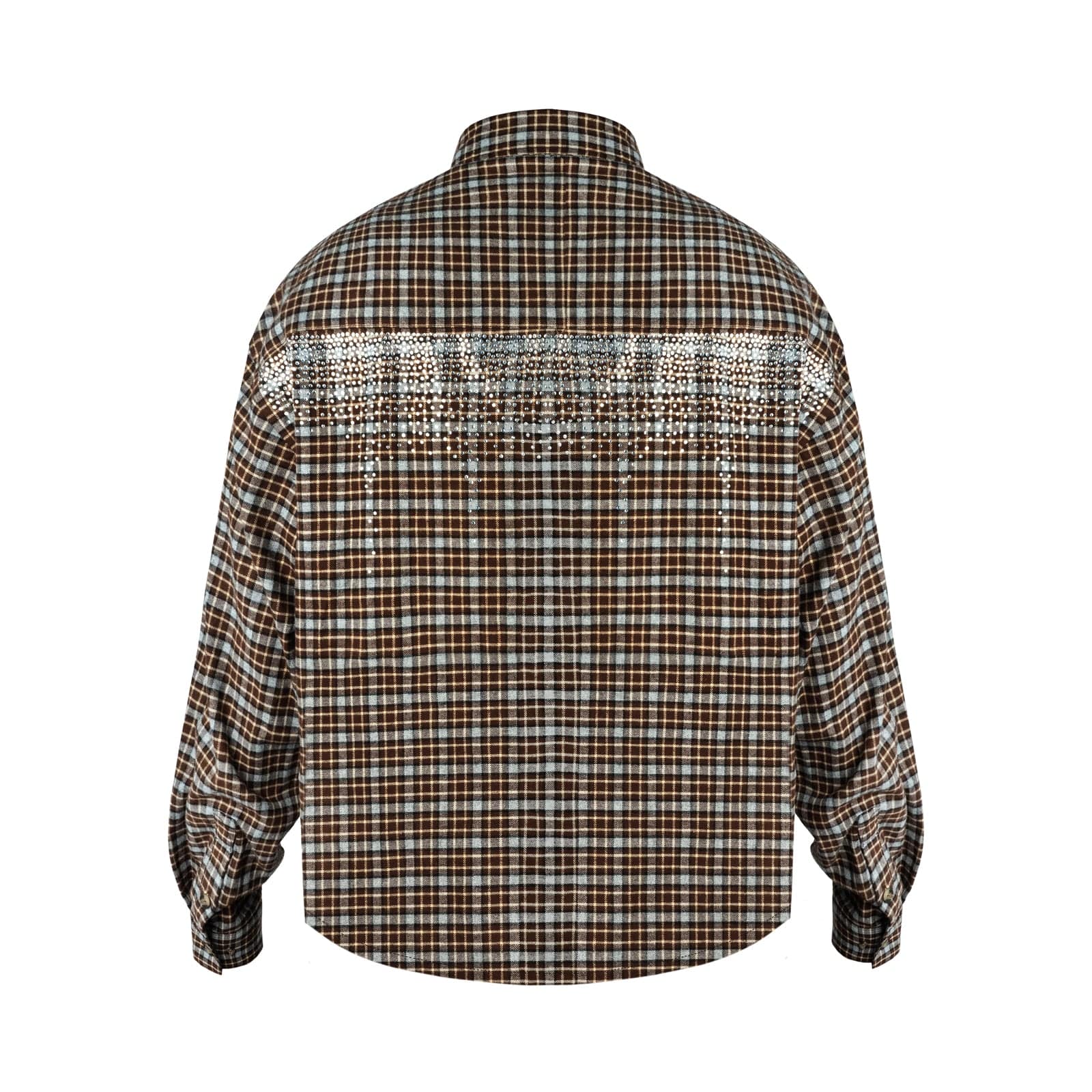 Rhinestone Plaid Shirt
