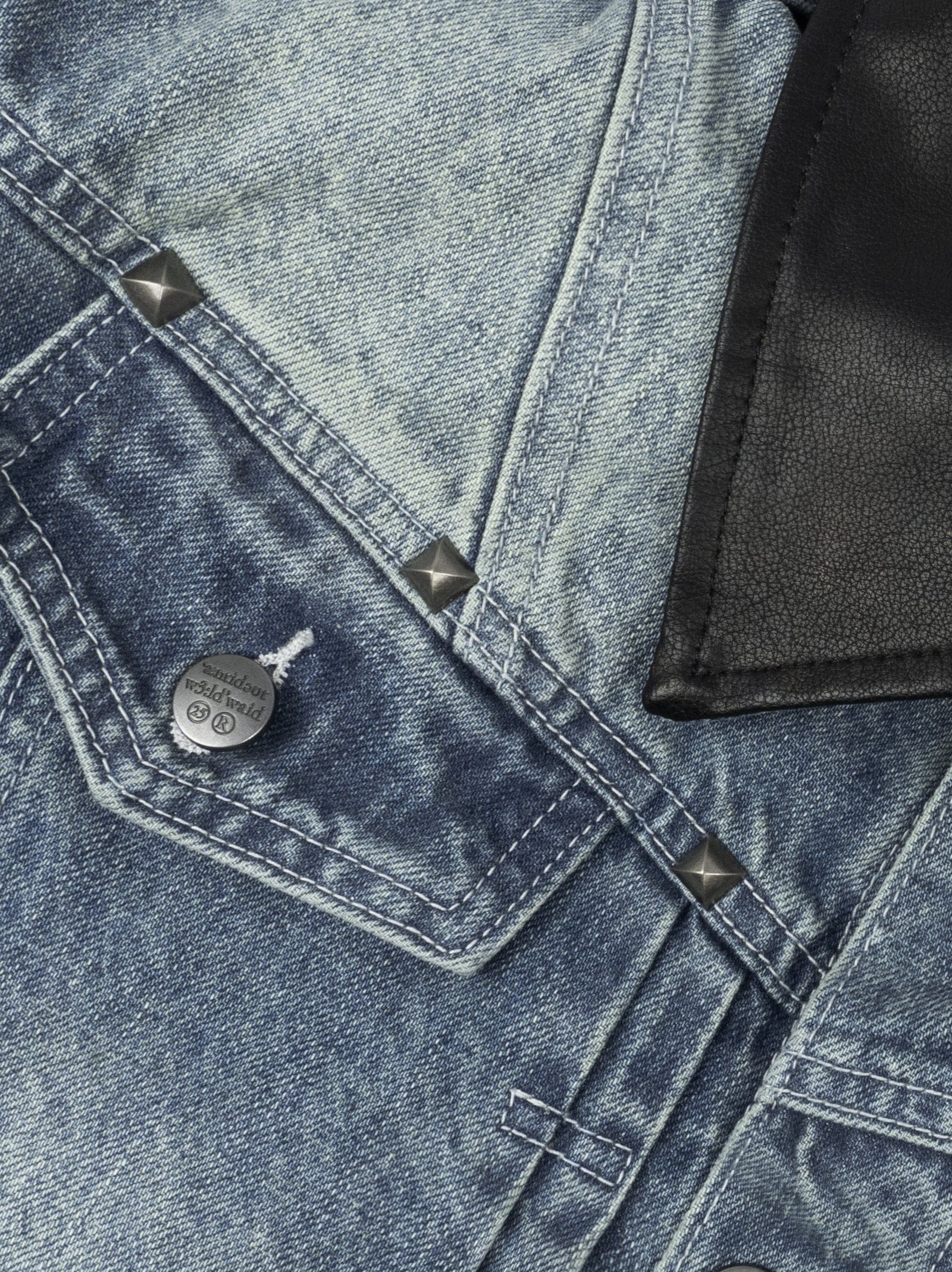 Blue / NOV 23 -20:00 JST COMING SOON Heavyweight Vintage-Wash Denim Down Jacket