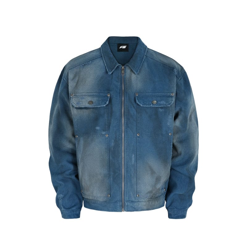 COAT Blue / S Stain spray jacket