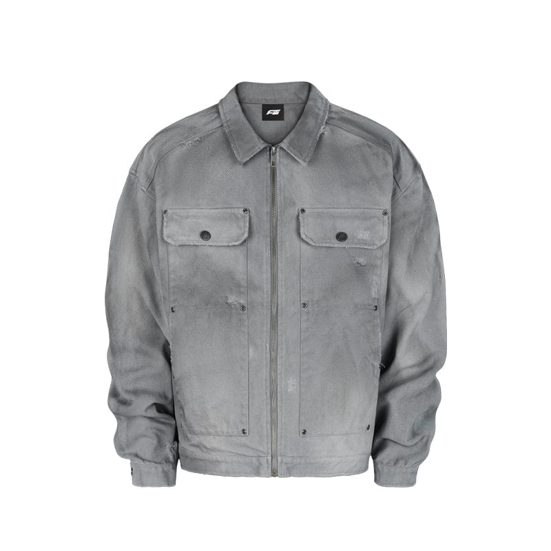 COAT Grey / S Stain spray jacket