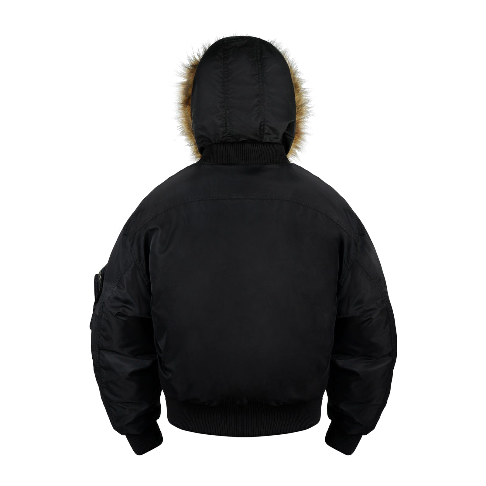 COAT Jacket with Detachable Fur Collar