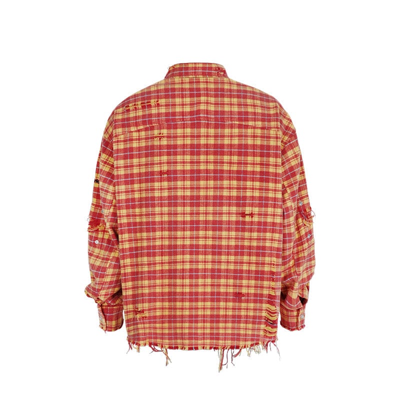 COAT Red plaid jacket