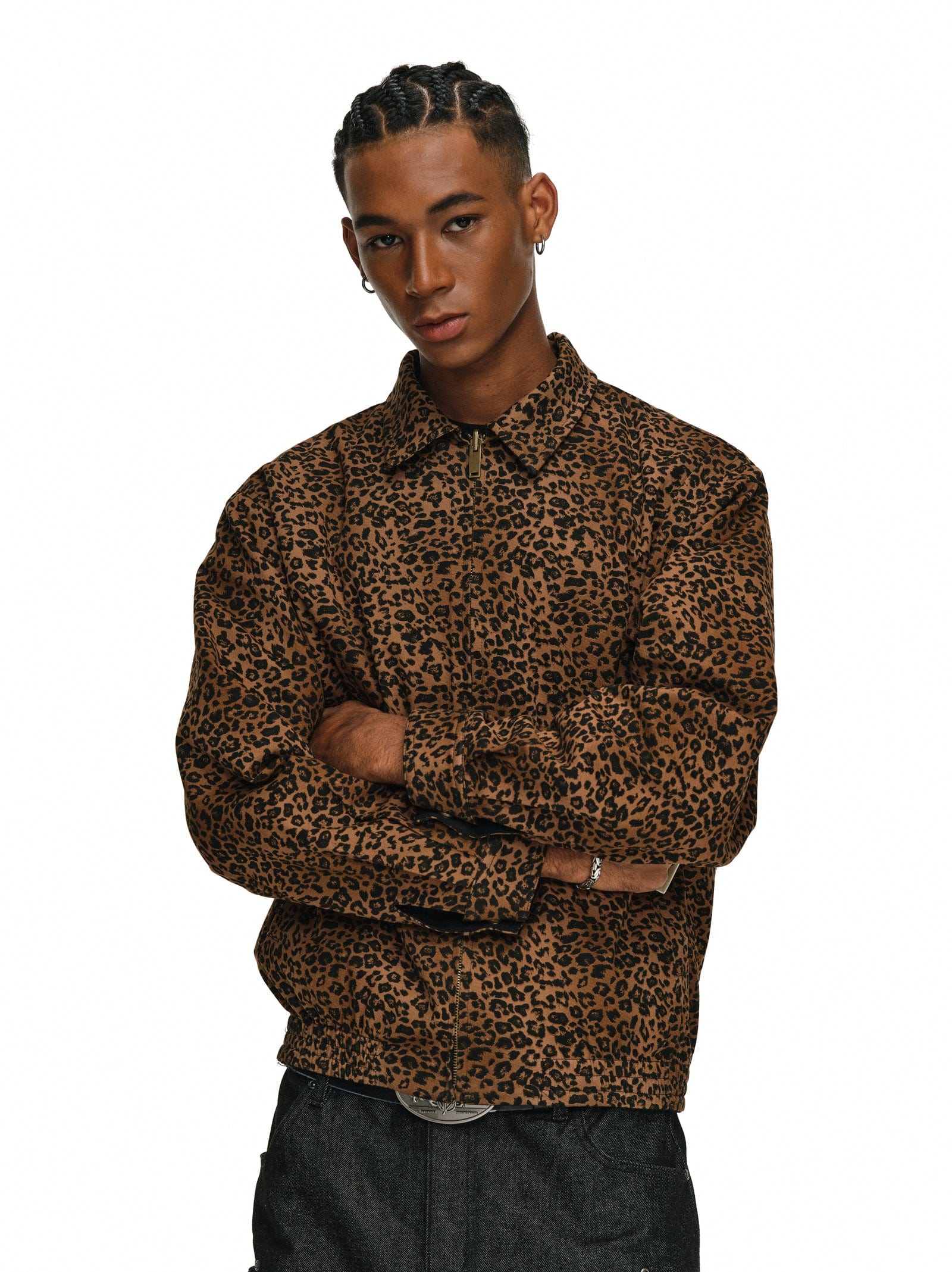 COAT Reversible Leopard Jacket