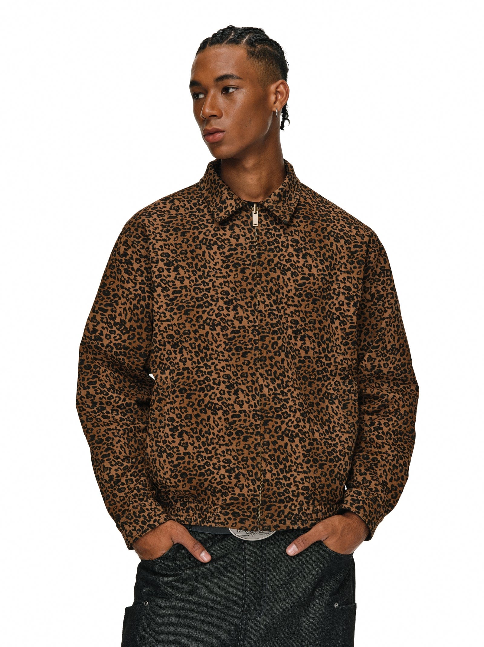 COAT Reversible Leopard Jacket