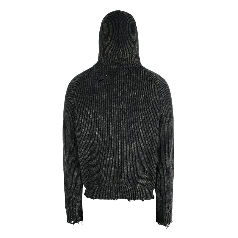 Destroyed Hooded Sweater