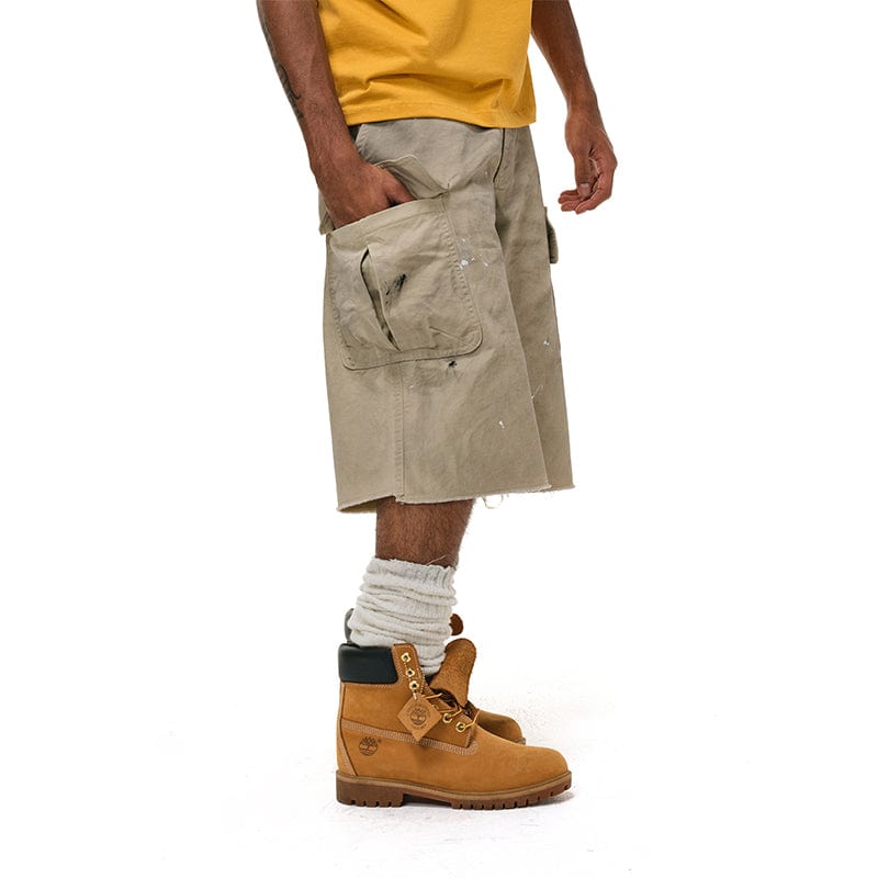 Dirty Cropped Overalls