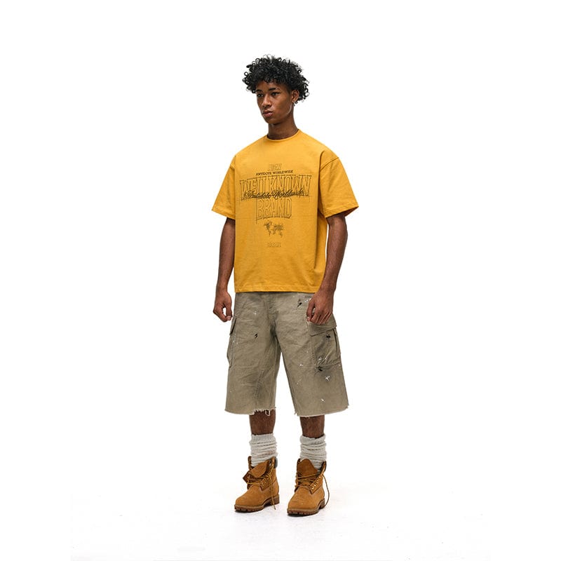 Dirty Cropped Overalls