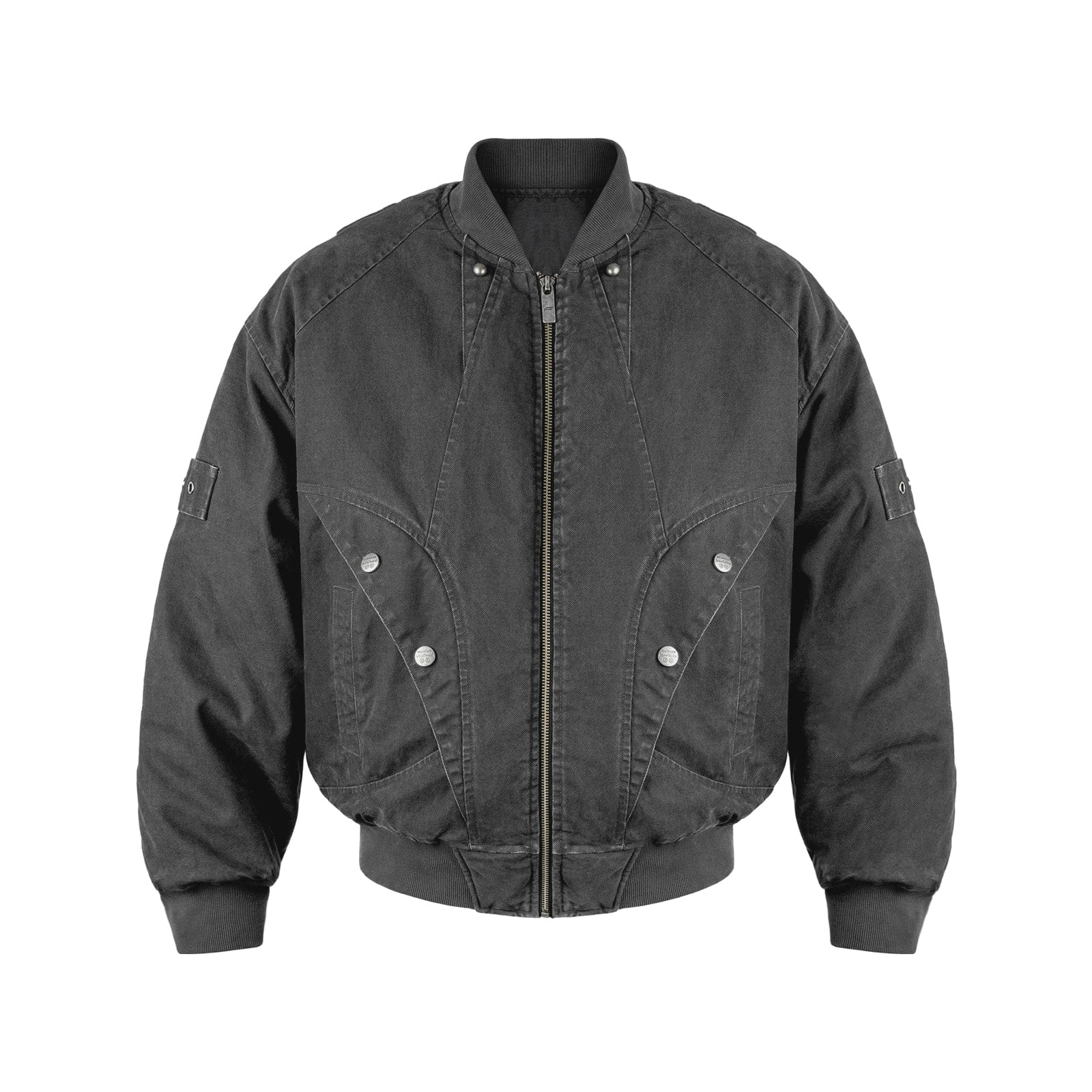 Split-Panel Bomber Jacket