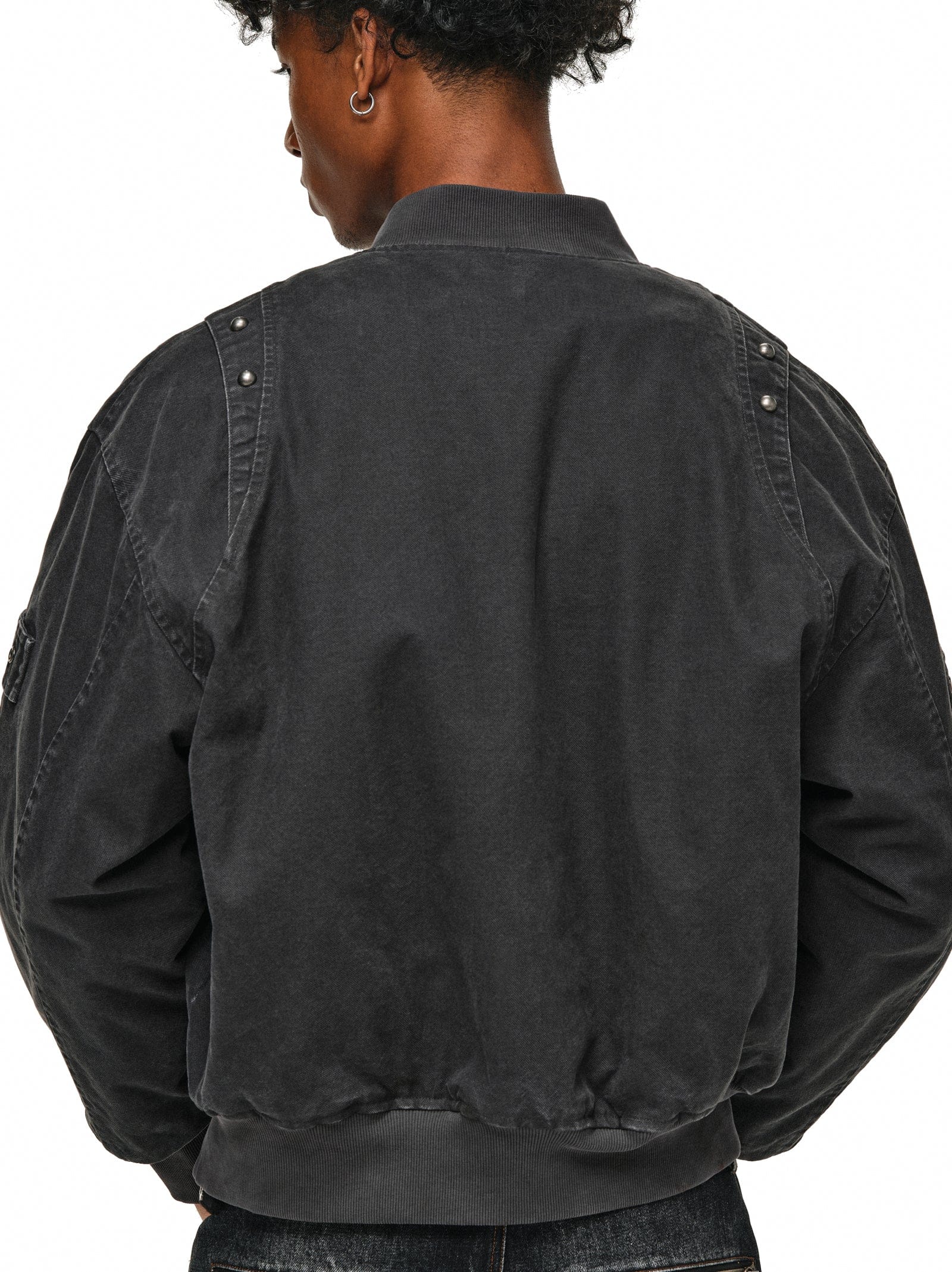 Grey / NOV 23 -20:00 JST COMING SOON Split-Panel Bomber Jacket