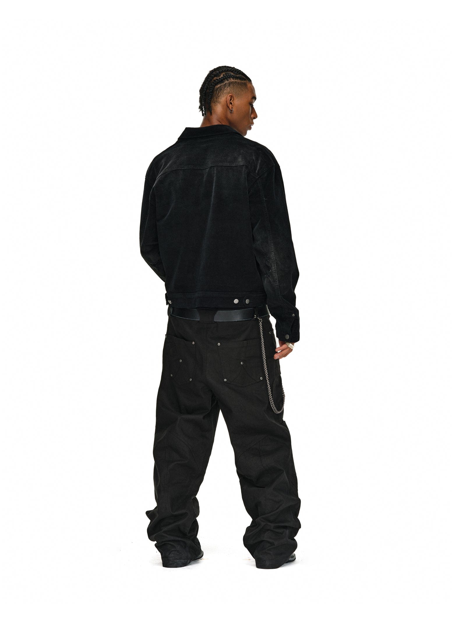 Pants Button-Up Cargo Pants