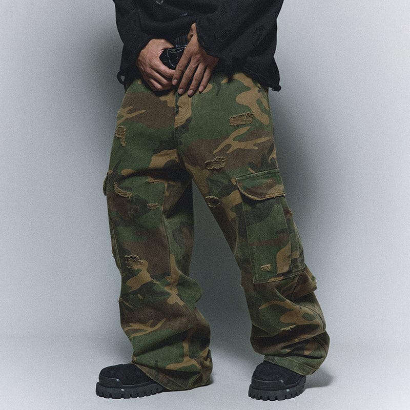 Pants Camouflage cargo trousers