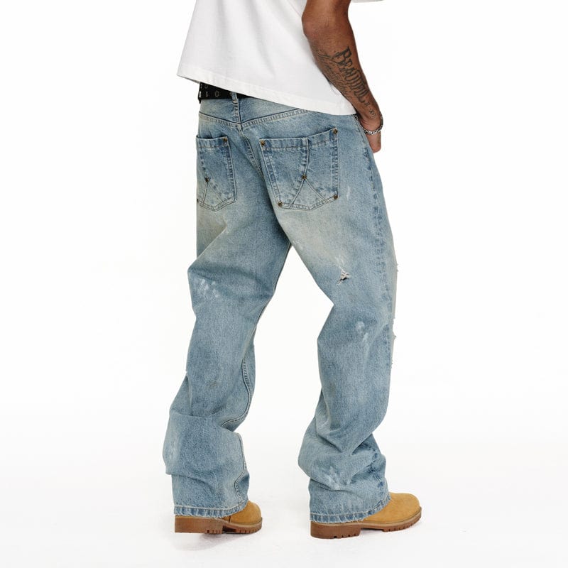 Pants Vintage bootcut ripped jeans