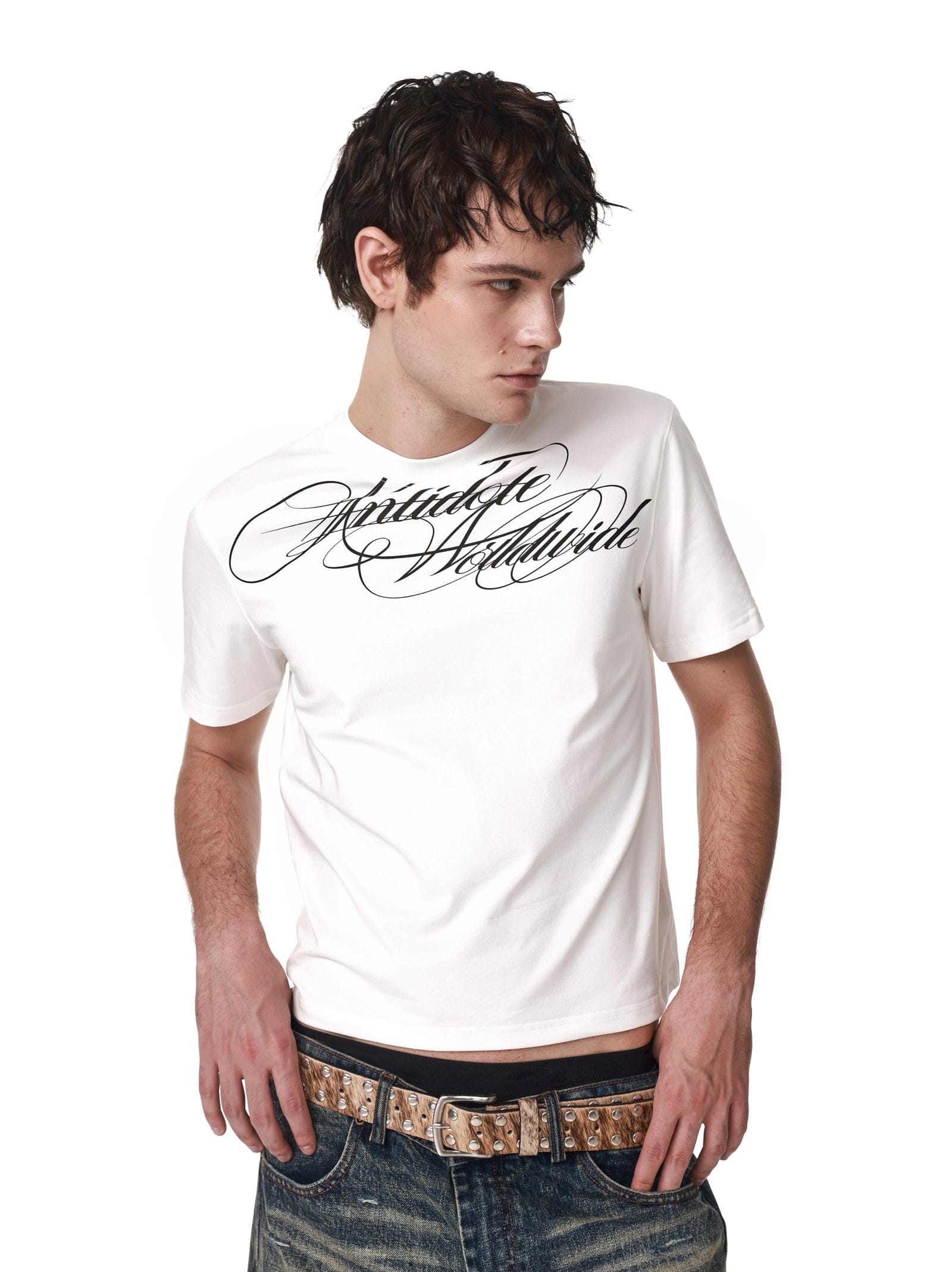 Printed Logo Classic Fit Tee