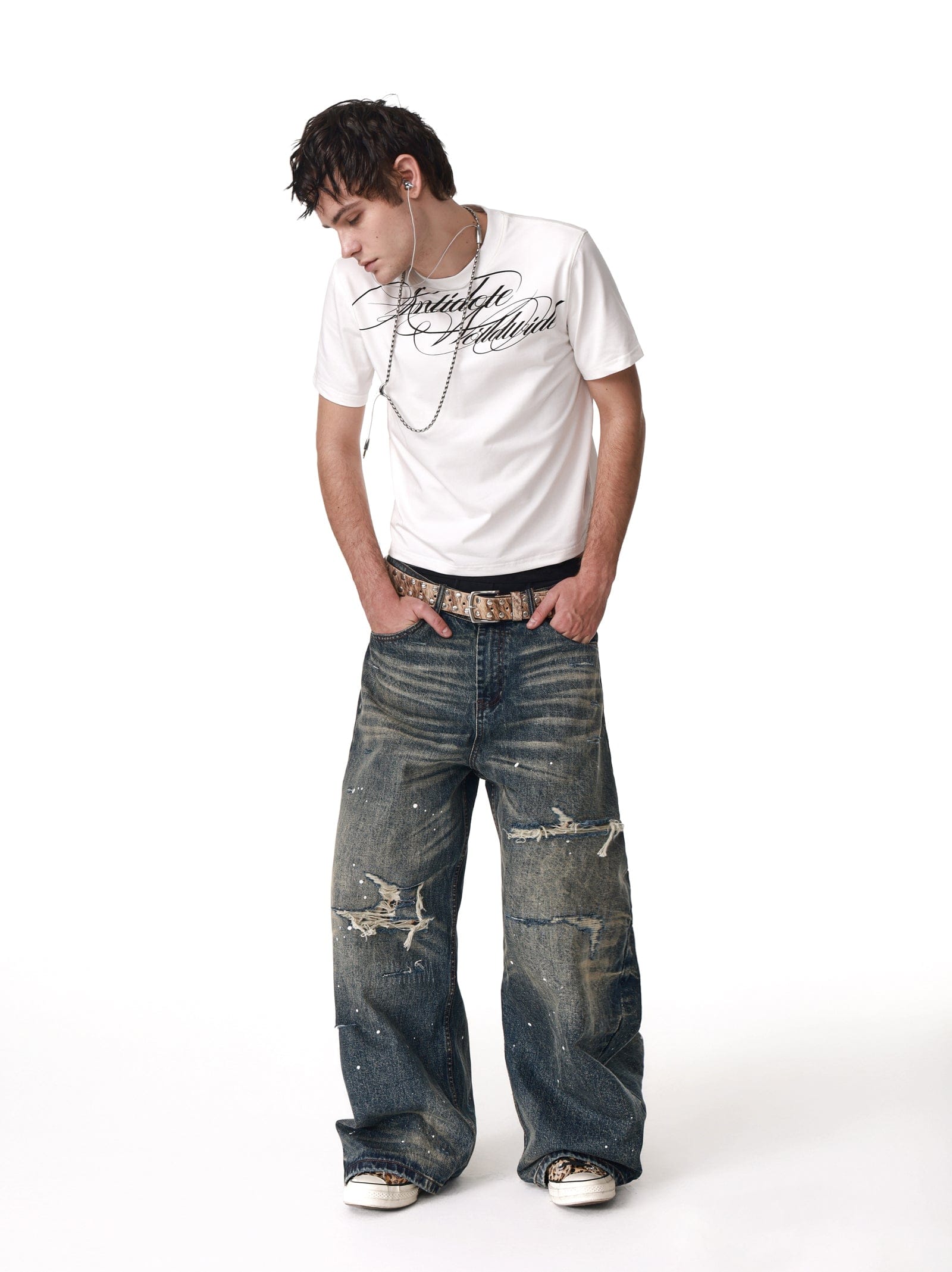 Printed Logo Classic Fit Tee