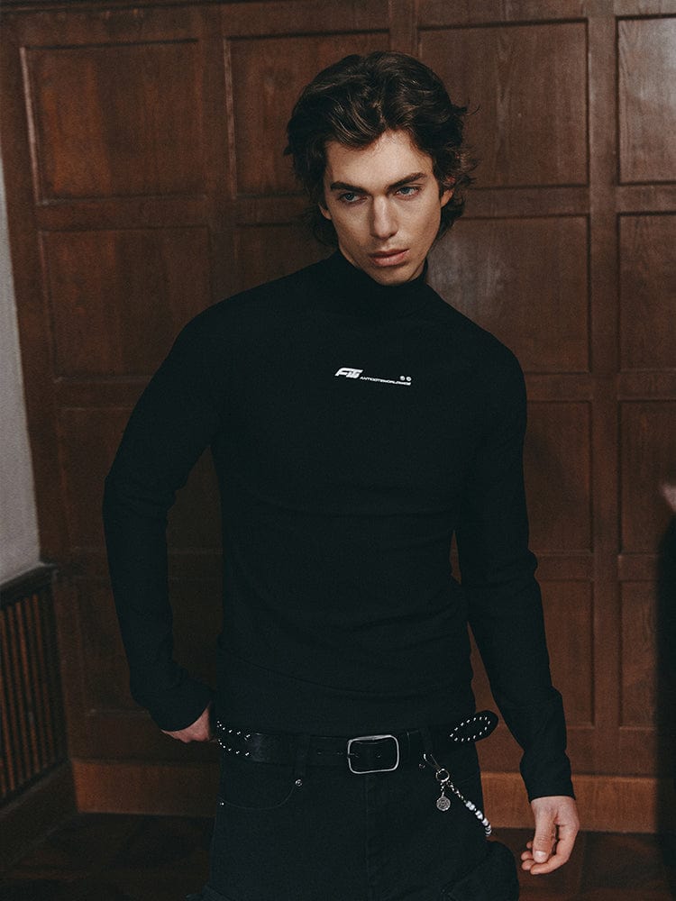 Slim fit long sleeves stretch tight long sleeves