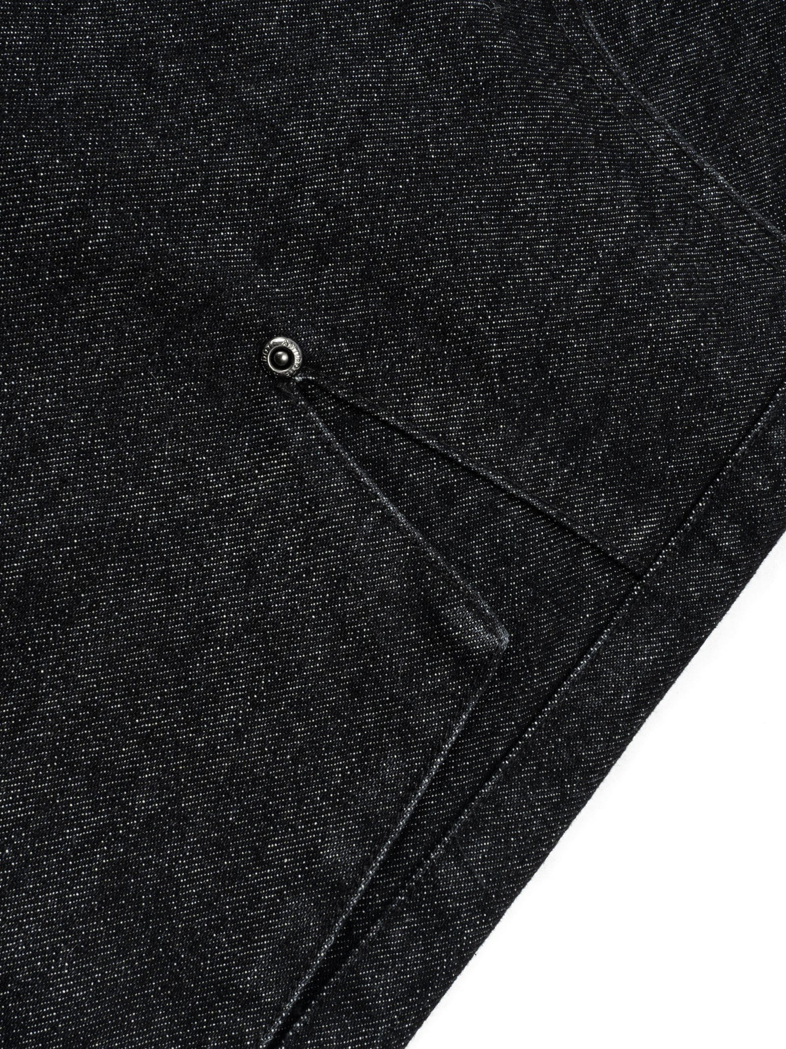 Stacked Black Denim Jeans