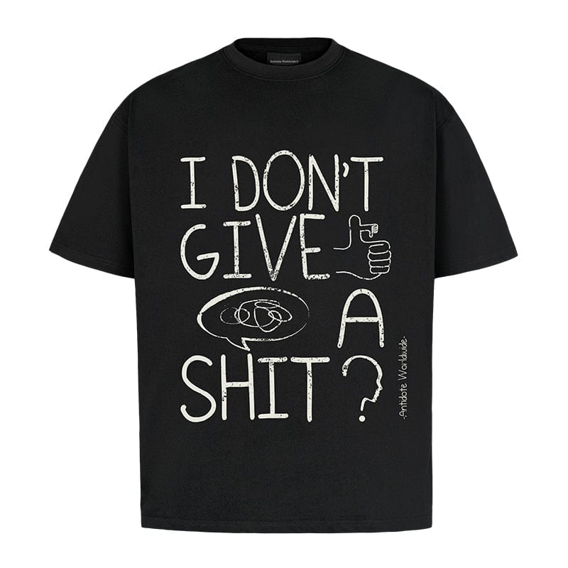 t-shirt Black / S Graffiti letters short sleeves