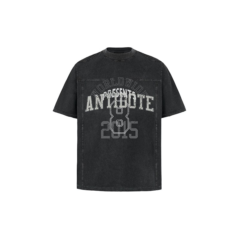 t-shirt Black / S Rugby Outline Tee