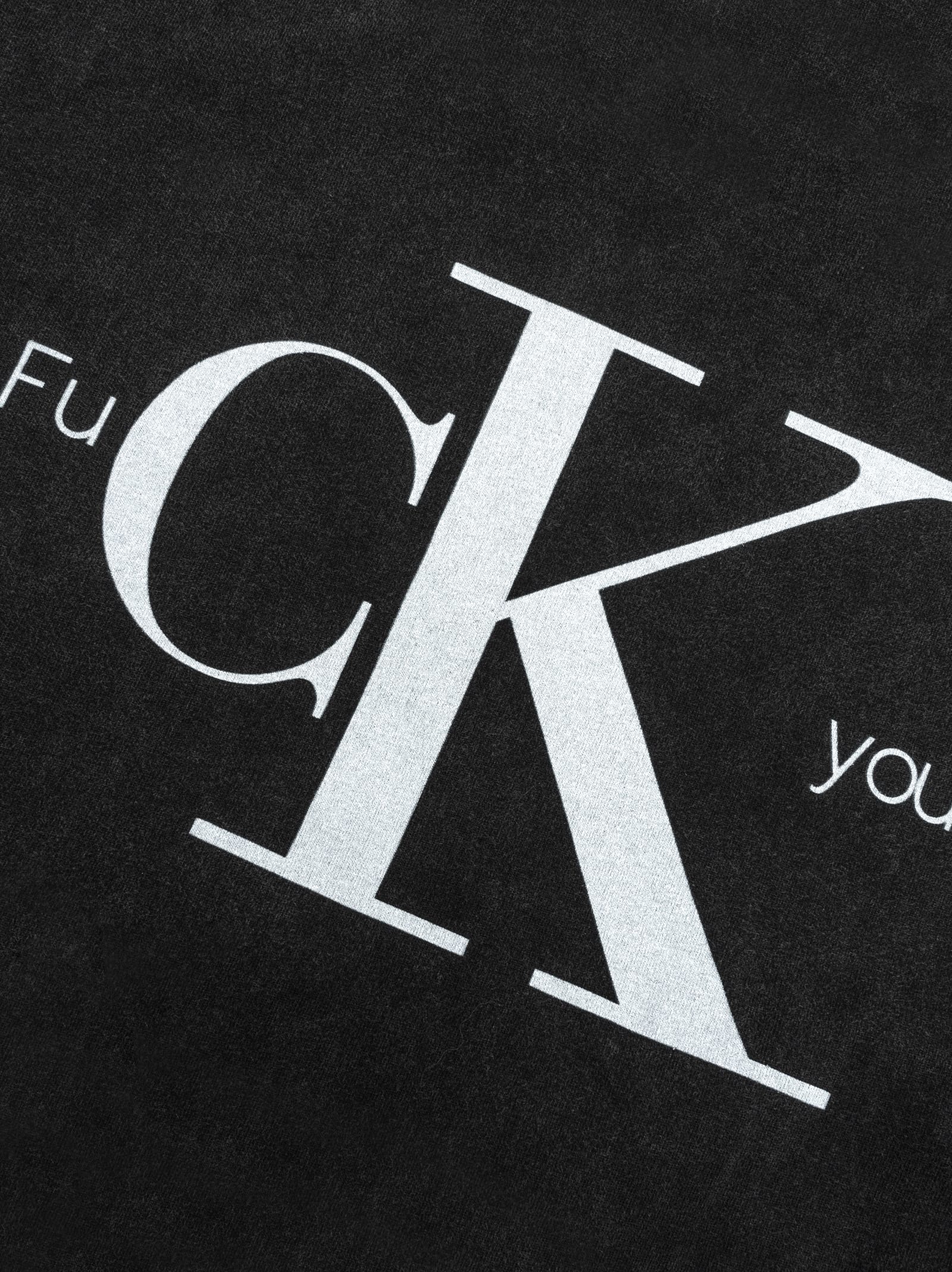 t-shirt FUCK You Vintage Washed Graphic Tee