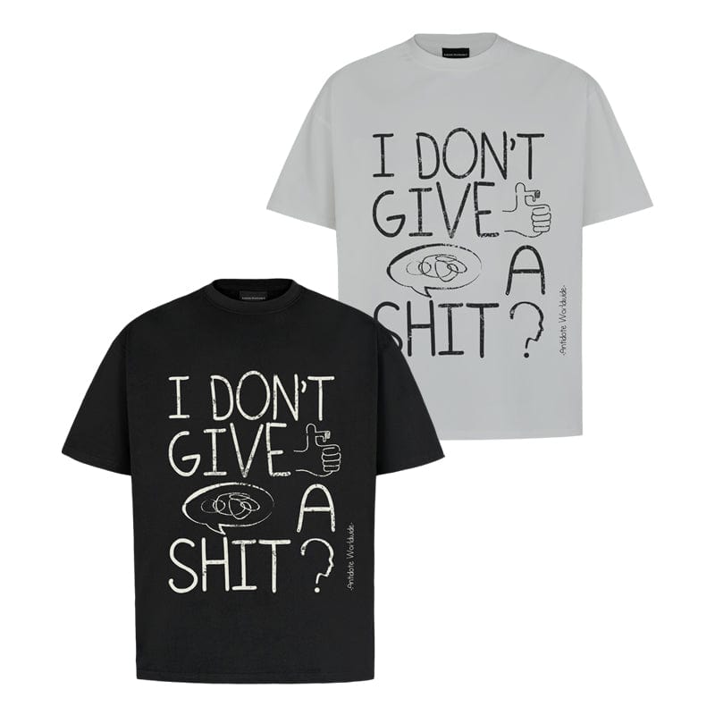 t-shirt Graffiti letters short sleeves