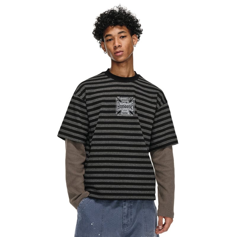 t-shirt Striped long sleeves