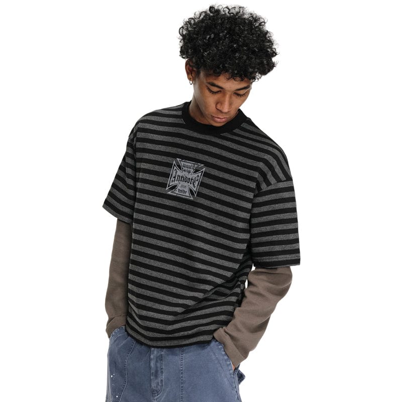 t-shirt Striped long sleeves