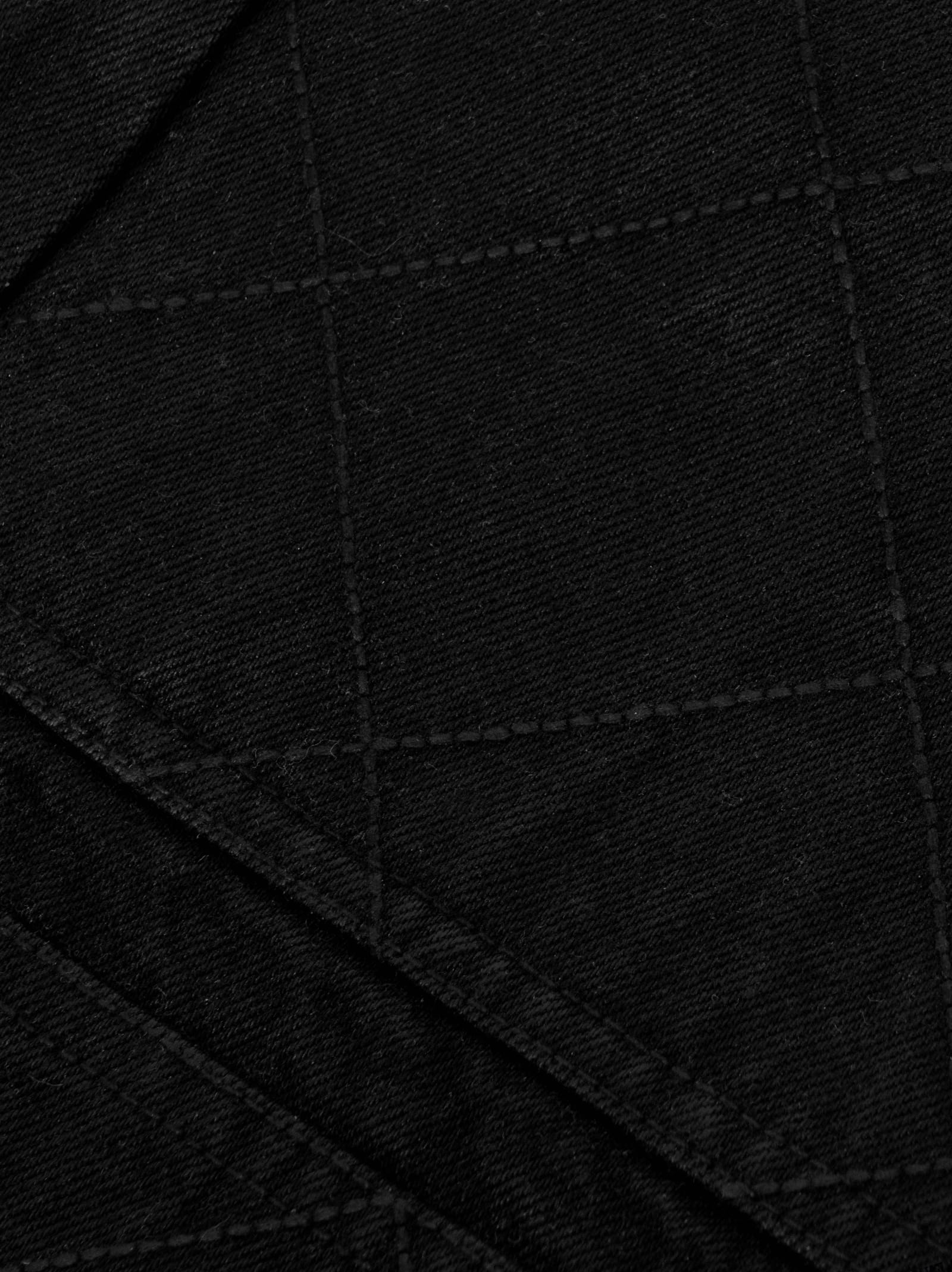 Waxed Button-Fly Lumberjack Cropped Pants